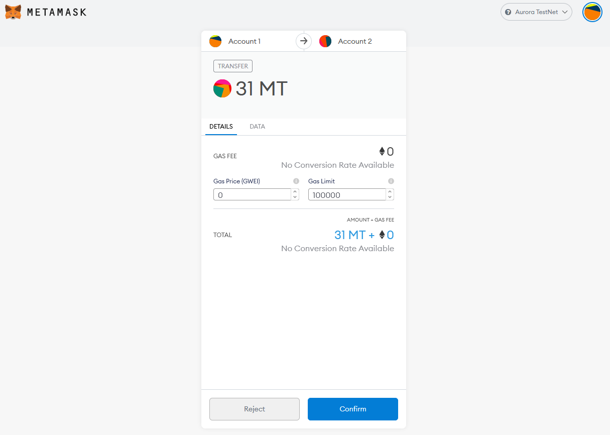 MetaMask-send-my-token-confirm